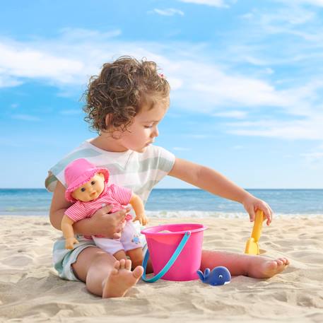 Poupon bébé bain océane - baleine Multicolore 2 - vertbaudet enfant 