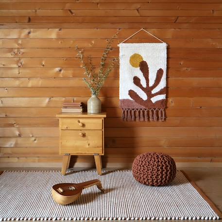 Tapis laine feutrée bergen Caramel+Mangue+Nude 1 - vertbaudet enfant 