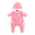 Pyjama rose et bonnet pour poupon 36 cm Multicolore 1 - vertbaudet enfant 
