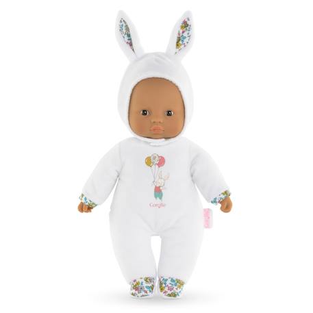 Poupon pti'cœur lapin blanc Multicolore 1 - vertbaudet enfant 