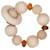 Hochet bois flexible Multi-coloured 2 - vertbaudet enfant 