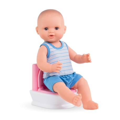 Toilettes interactives pour poupons 30 et 36 cm Multicolore 4 - vertbaudet enfant 
