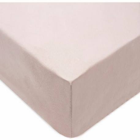 Drap housse jersey en coton Beige+Blanc+Noir+Rose+Vert+Vert poudré 15 - vertbaudet enfant 