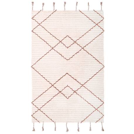Viktor  tapis enfant bohème Ambre+Chocolat 1 - vertbaudet enfant 