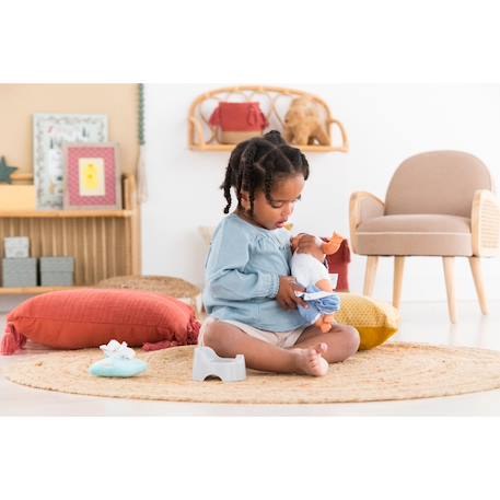 Pot et lingette pour poupon 30 et 36 cm Multicolore 4 - vertbaudet enfant 