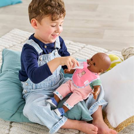 Bavoir rose et biberon magique pour grand poupon 36/42 cm Multicolore 2 - vertbaudet enfant 