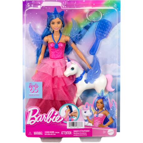 Poupée licorne saphir bleu Multicolore 1 - vertbaudet enfant 
