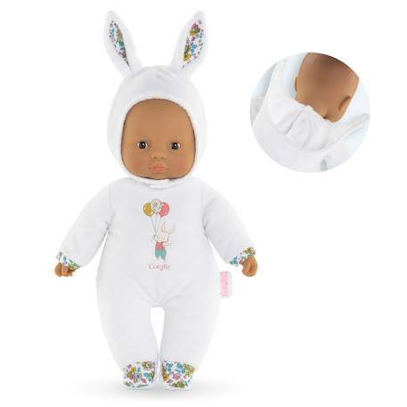 Poupon pti'cœur lapin blanc Multicolore 2 - vertbaudet enfant 