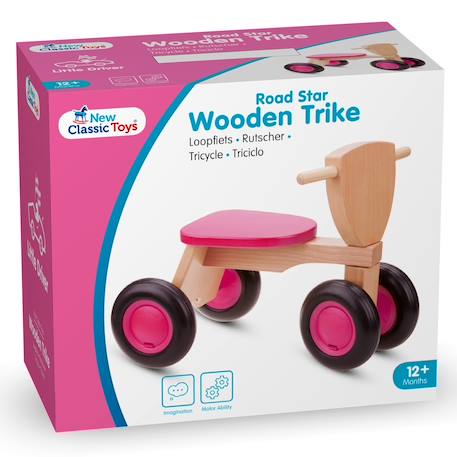 Porteur road star Rose 2 - vertbaudet enfant 