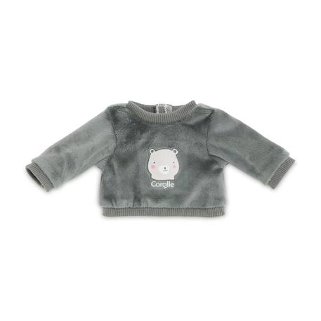 Sweat ourson pour poupon 36 cm Multicolore 1 - vertbaudet enfant 