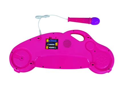 Piano électronique disney princesse avec effets lumineux et microphone Rose 6 - vertbaudet enfant 