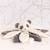 Doudou panda attrape-rêve 26 cm Blanc 3 - vertbaudet enfant 