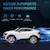 Voiture électrique enfant audi e-tron sportback s line 12 v 8 km/h max. - effets sonores, lumineux - télécommande Blanc+Noir+Rouge 5 - vertbaudet enfant 