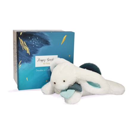 Happy pop lapin pompon Bleu 1 - vertbaudet enfant 