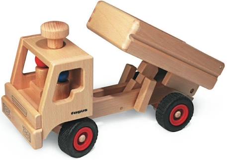 Camion à benne basculante Beige 3 - vertbaudet enfant 