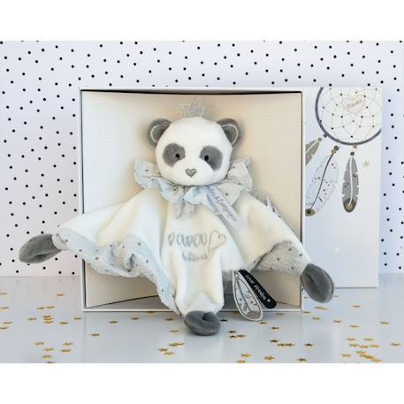 Panda doudou attrape-rêve Blanc 4 - vertbaudet enfant 