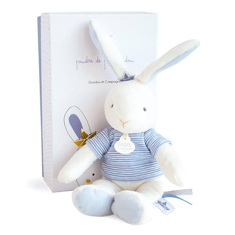 Lapin matelot 20 cm Bleu 1 - vertbaudet enfant 