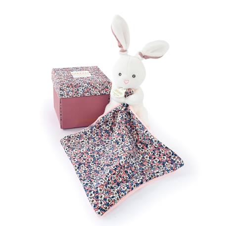 Doudou pantin lapin rose Rose 1 - vertbaudet enfant 