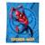 Plaid polaire tout doux imprimé 100% polyester, spiderman action Bleu 1 - vertbaudet enfant 