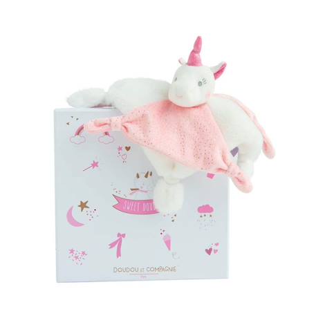 Doudou lucie la licorne rose Rose 1 - vertbaudet enfant 