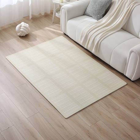 Tapis de jeu mousse à assembler hygge Beige+Sand 4 - vertbaudet enfant 