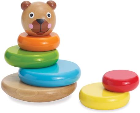 Ours à empiler Rouge 4 - vertbaudet enfant 