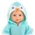 Cape de bain pingouin pour poupon 36 cm Multicolore 3 - vertbaudet enfant 
