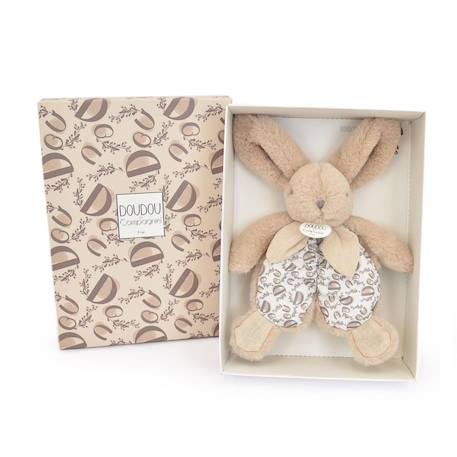 Doudou lapin 18 cm Beige 2 - vertbaudet enfant 