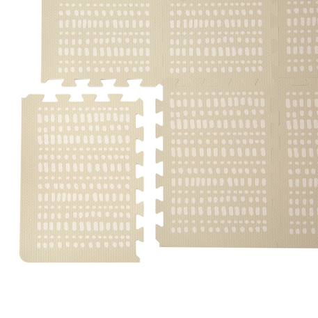 Tapis de jeu mousse à assembler hygge Beige+Sand 2 - vertbaudet enfant 