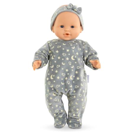 Pyjama brille dans la nuit & bandeau pour poupon 36 cm Multicolore 2 - vertbaudet enfant 