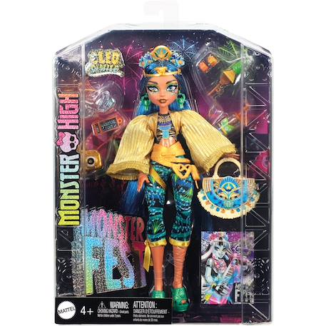 Poupée cléo monster high Multicolore 1 - vertbaudet enfant 