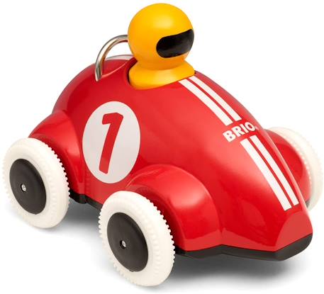 Voiture de course push and go Rouge 1 - vertbaudet enfant 