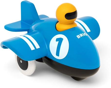 Avion push and go Bleu 2 - vertbaudet enfant 