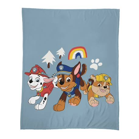 Plaid imprimé 100% polyester, pat patrouille hug Bleu 1 - vertbaudet enfant 