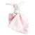 Doudou lapin mouchoir rose boite fleur Rose 1 - vertbaudet enfant 