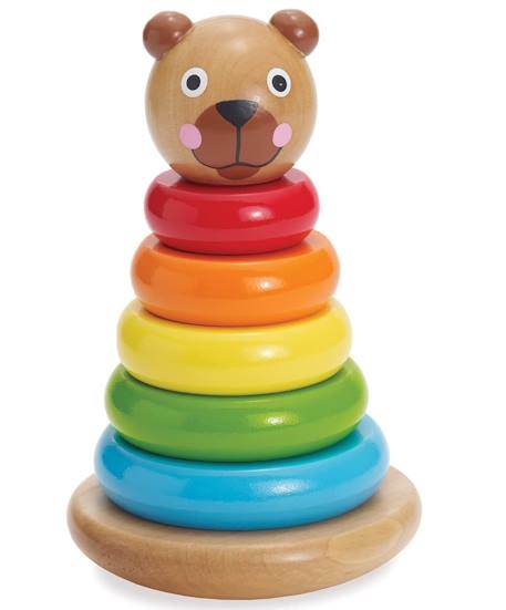 Ours à empiler Rouge 1 - vertbaudet enfant 