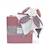 Doudou pétale lapin rose Rose 1 - vertbaudet enfant 