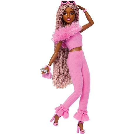 Poupée barbie deluxe style fuchsia Multicolore 2 - vertbaudet enfant 