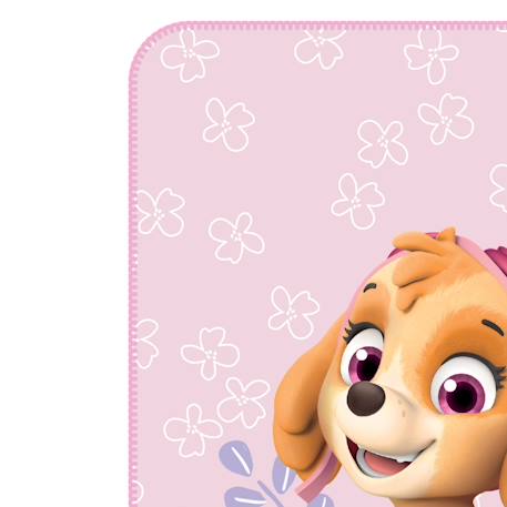 Plaid polaire imprimé 100% polyester, pat patrouille paradise Rose 2 - vertbaudet enfant 