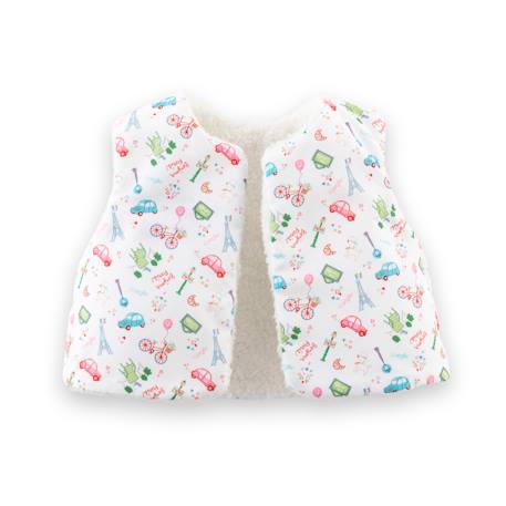 Ensemble hiver week-end à paris pour poupon 36 cm Multicolore 3 - vertbaudet enfant 