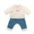 T-shirt manches longues et jean week-end à paris pour poupon 36 cm Multicolore 1 - vertbaudet enfant 