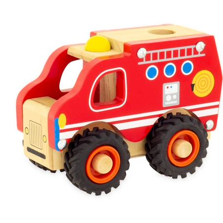 Mon camion de pompiers Rouge 1 - vertbaudet enfant 