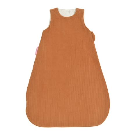 Gigoteuse hiver velours louison Caramel+Ecru 1 - vertbaudet enfant 