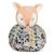 Doudou boule faon Blanc 2 - vertbaudet enfant 