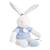Lapin matelot 20 cm Bleu 2 - vertbaudet enfant 
