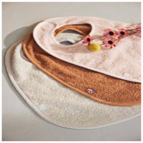 Bavoir éponge en coton Caramel+Marron+Nougat+Vert+Vert foncé 12 - vertbaudet enfant 