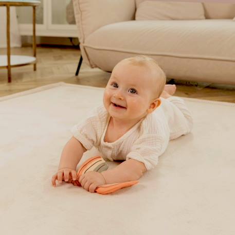Tapis enfant à mémoire de forme cloud Beige+Bleu ciel+Gris+Mocha+Vert bleuté 1 - vertbaudet enfant 
