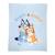 Plaid imprimé 100% polyester, bluey hug Bleu ciel 1 - vertbaudet enfant 