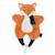 Doudou renard marionnette Orange 1 - vertbaudet enfant 