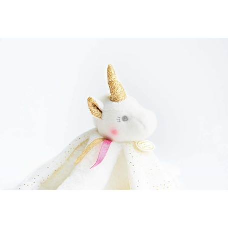 Doudou lucie la licorne or Jaune 2 - vertbaudet enfant 
